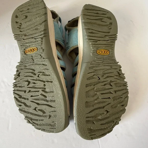 Keen Sandals Womens Size 6 Blue Whisper Water Hiking Sports Closed Toe - Picture 5 of 7